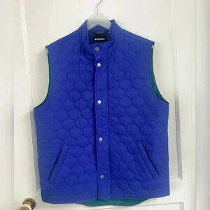 BONOBOS
Onion Quilted Padded Vest in Cobalt Size M